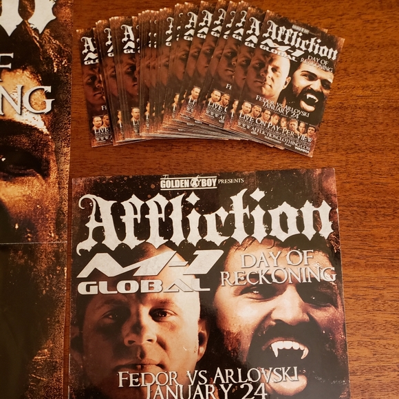 Hp🔥Affliction M-1 Global mma promo kit - Picture 4 of 5